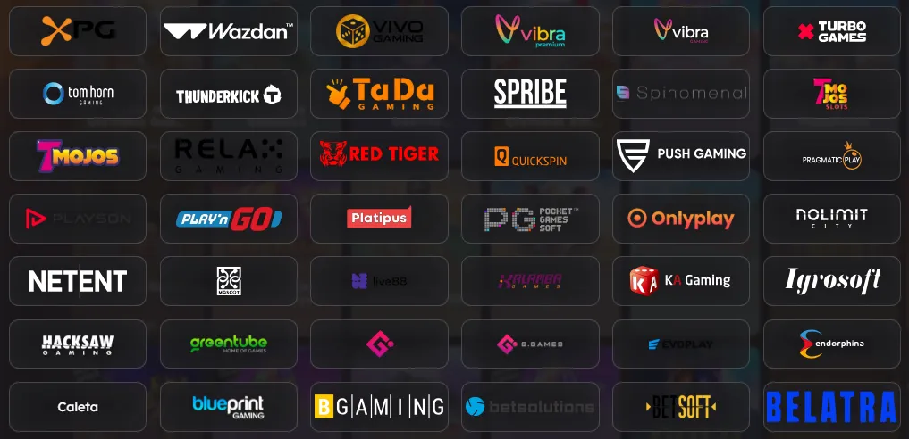 mania casino providers